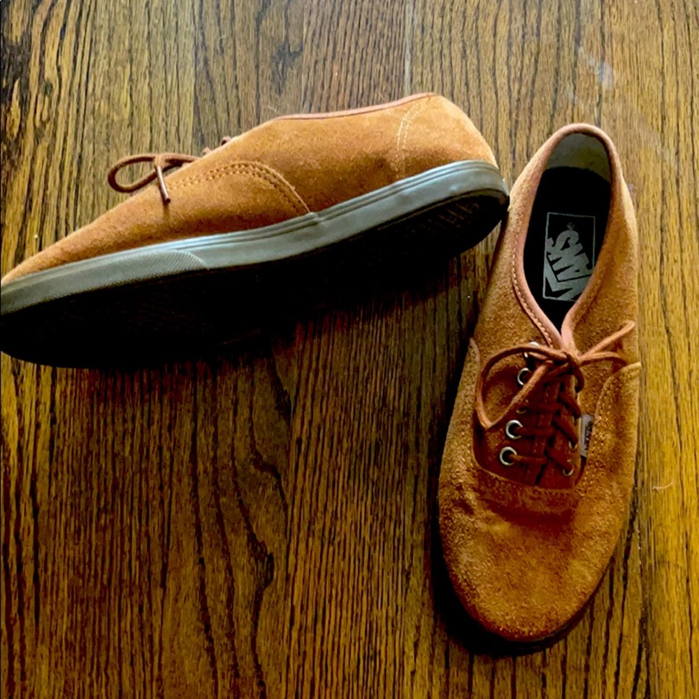 Brown suede vans